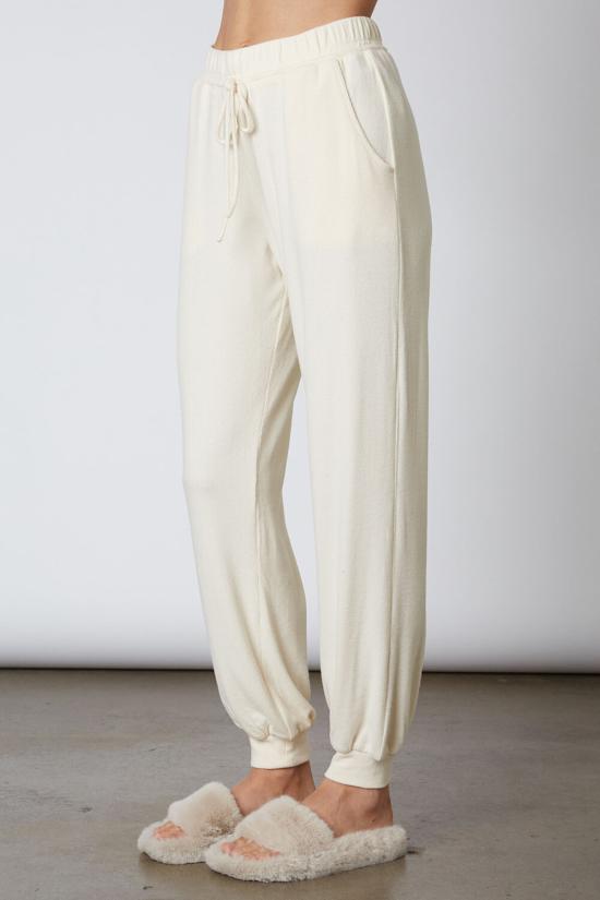  NIA 스트레이트 팬츠 니아 골지 하치 조거 오트밀크 - OTHER BRANDS