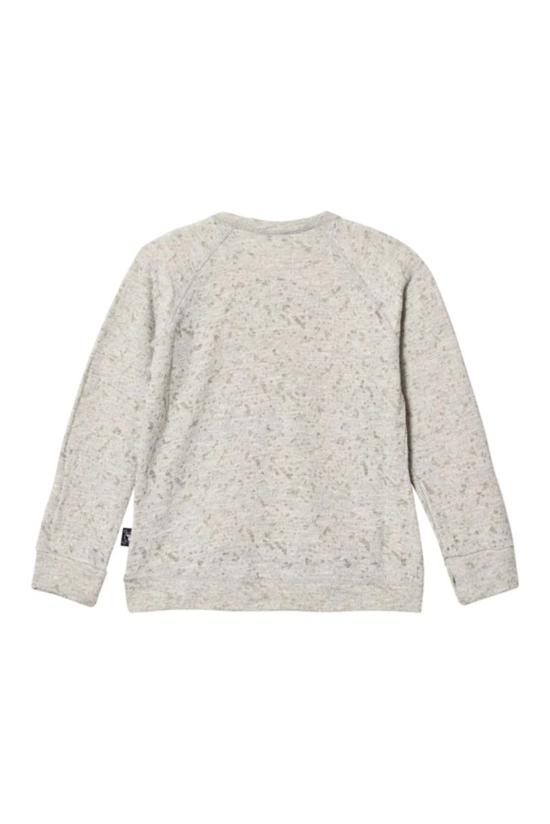  [키즈] 누누누 풀오버 키즈  디컨스트럭티드 스웨트셔츠 그레이 - NUNUNU