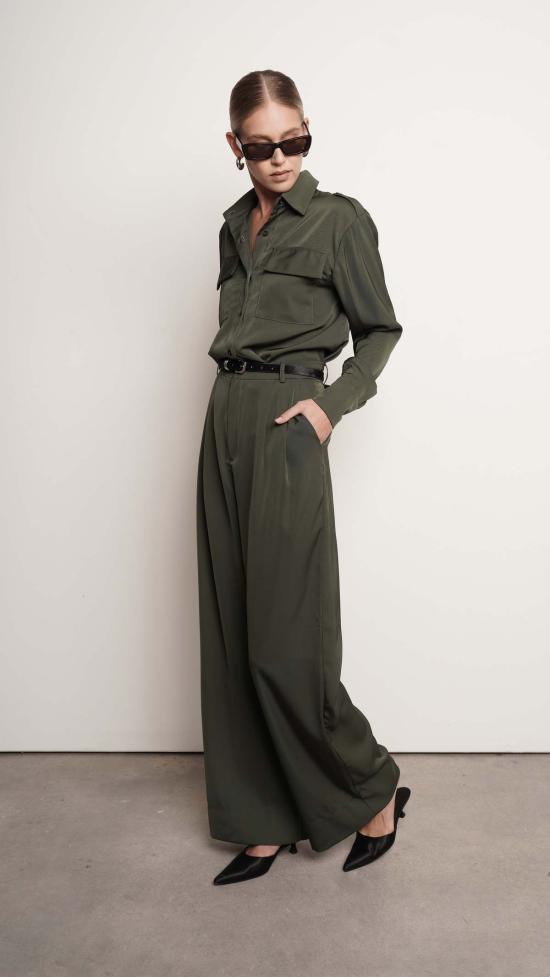  파렌테지 스트레이트 팬츠 잭슨 팬츠 포레스트