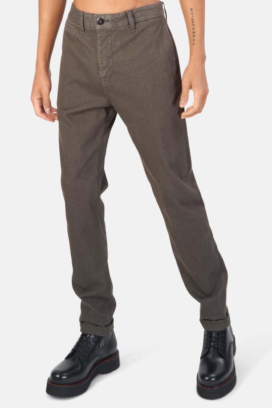  KATO 스트레이트 팬츠 카토 더 엑스 데닛  밀리터리 그린 - KATO