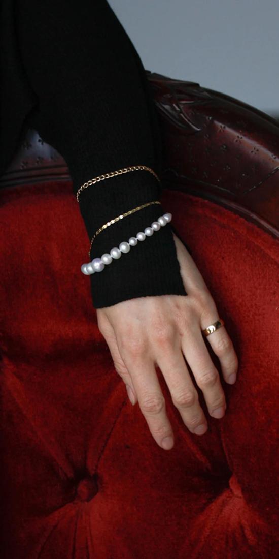  로렌 스튜어트 팔찌 제네시스 진주 팔찌 - LOREN STEWART