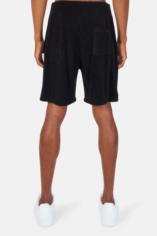  블루&크림 숏팬츠 풀 테리 숏 블랙 - BLUE&CREAM
