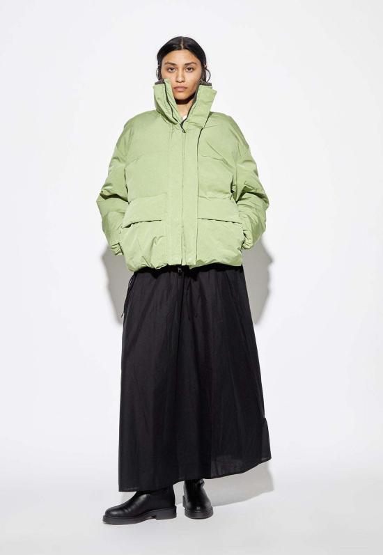  Embassy of Bricks & Logs 숏패딩 Embassy Of Bricks & Logs 유니섹스 오크 하버 재킷 모스 - EMBASSY OF BRICKS & LOGS