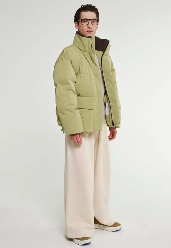  Embassy of Bricks & Logs 숏패딩 Embassy Of Bricks & Logs 유니섹스 오크 하버 재킷 모스 - OTHER BRANDS