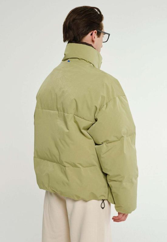  Embassy of Bricks & Logs 숏패딩 Embassy Of Bricks & Logs 유니섹스 오크 하버 재킷 모스 - EMBASSY OF BRICKS & LOGS