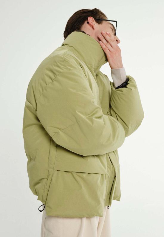  Embassy of Bricks & Logs 숏패딩 Embassy Of Bricks & Logs 유니섹스 오크 하버 재킷 모스 - OTHER BRANDS