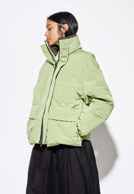  Embassy of Bricks & Logs 숏패딩 Embassy Of Bricks & Logs 유니섹스 오크 하버 재킷 모스 - EMBASSY OF BRICKS & LOGS