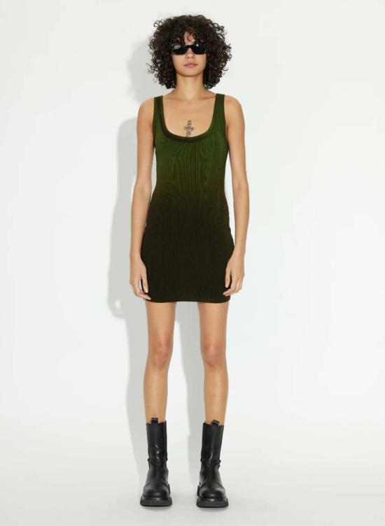  코튼 시티즌 숏 원피스 베로나 미니 드레스 포레스트 그린