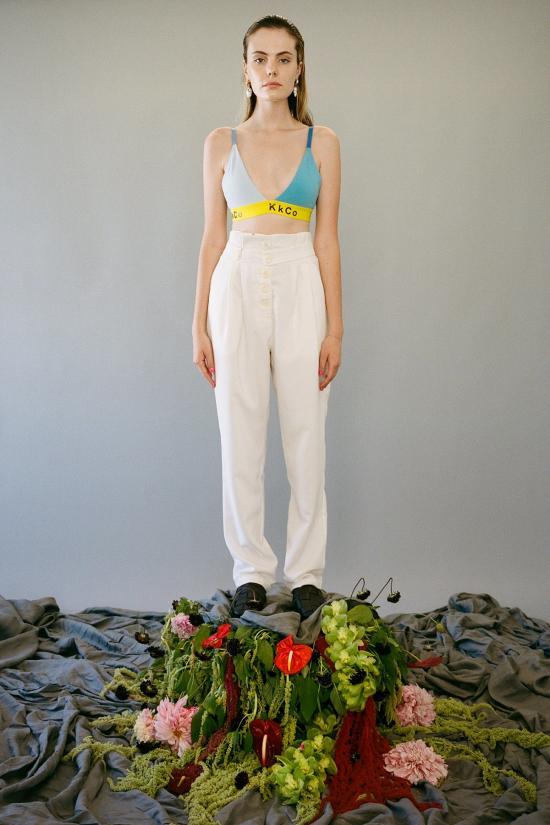  케이코 스트레이트 팬츠 Kk Co Forage 트윌 슈트 트라우저 파우더