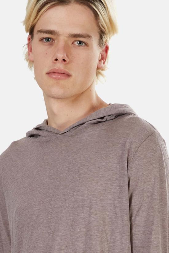  Blue&Cream 후드 티셔츠 블루&크림 66 풀오버 후드티 브라운 - BLUE&CREAM