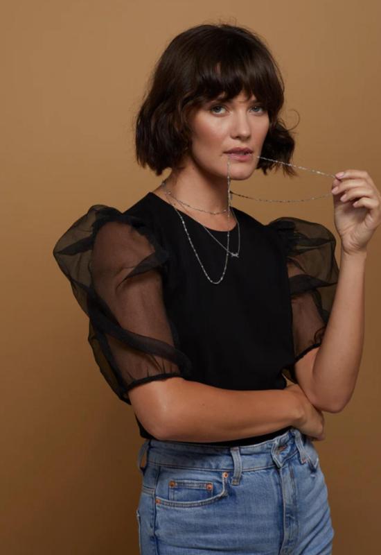  Natalie B Jewelry 목걸이/팬던트 나탈리 비 주얼리 베이비 보헤미안 프레쉬 워터 펄 레이어링 네크리스 실버 - OTHER BRANDS