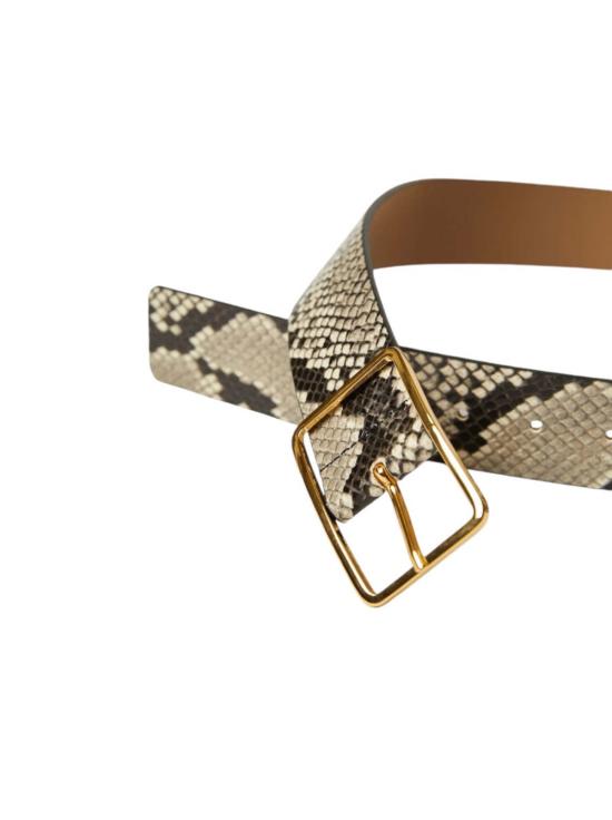  비로우더레귤러 벨트 레귤러 벨트 B Low The Belt 밀라 레더  파이썬 - B LOW THE BELT