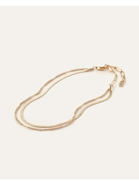  제니 버드 팔찌 서프사이드 앵클릿 골드