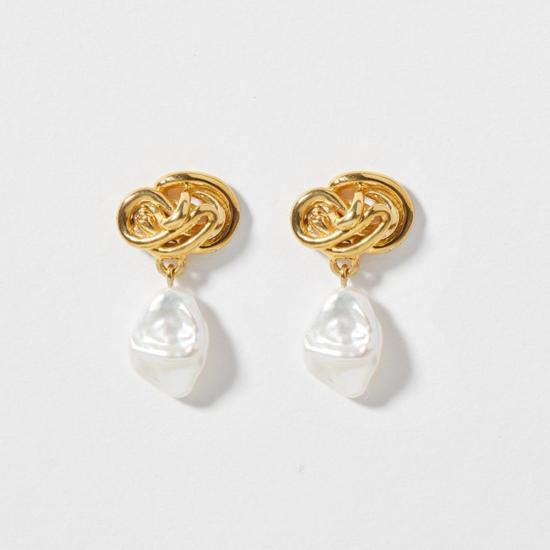  씨오지 이어링 Cog Jewelry Tempest 귀걸이 골드