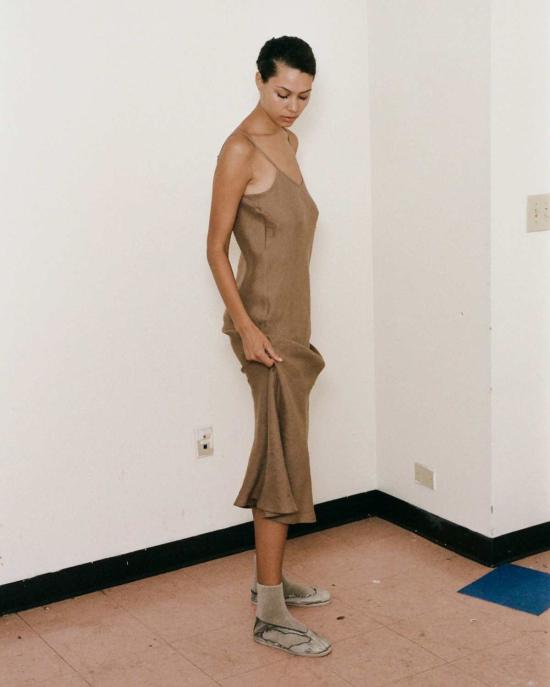  베이스레인지 숏 원피스 베이스렌지 오큘러 디딘 드레스 - BASERANGE