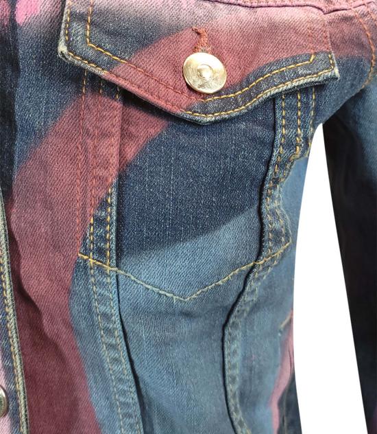  매디슨 메종 데님 자켓 마릴린 스트레치 데님 재킷 - MADISON MAISON