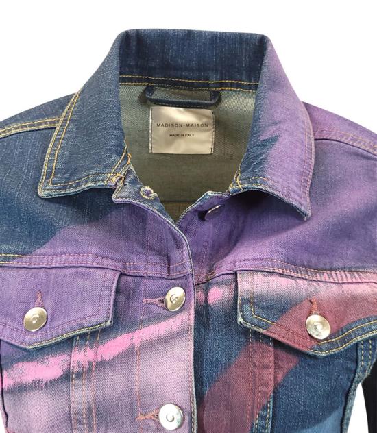  매디슨 메종 데님 자켓 마릴린 스트레치 데님 재킷 - MADISON MAISON