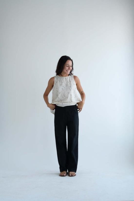  Kristensen du Nord 데님 팬츠 Kristensen Du Nord #201 블랙 팬츠 블랙