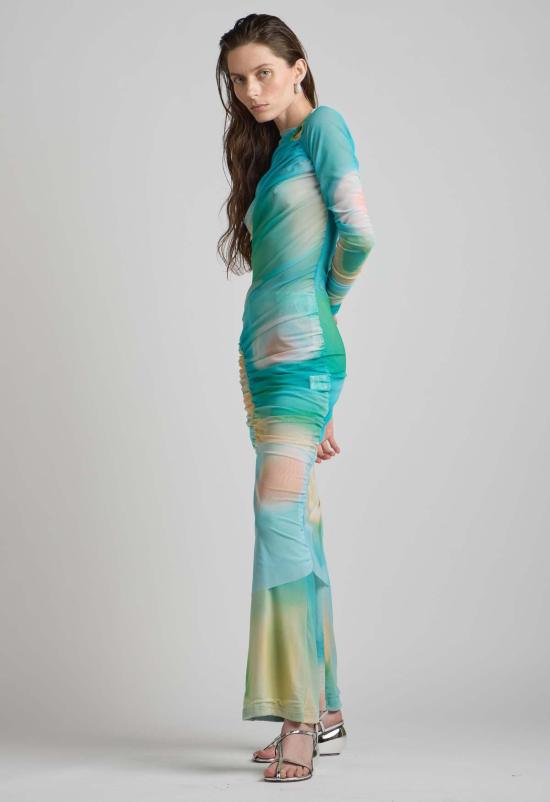  Martin Across 스트레이트 팬츠 마틴 어크로스 메시 팬츠 코록