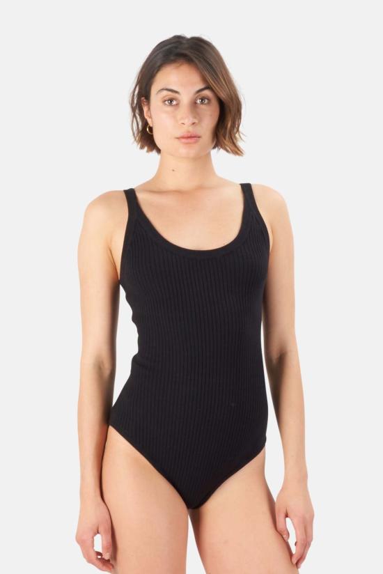  알티에이 민소매 티셔츠 Rt A Anthony 바디수트 블랙