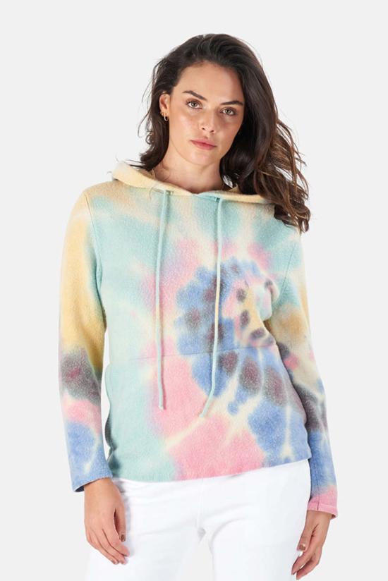  Harden 후드 티셔츠 하든 타이 다이 캐시미어 후드 티셔츠