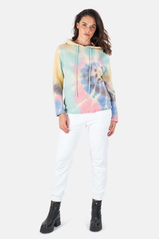  Harden 후드 티셔츠 하든 타이 다이 캐시미어 후드 티셔츠 - HARDEN