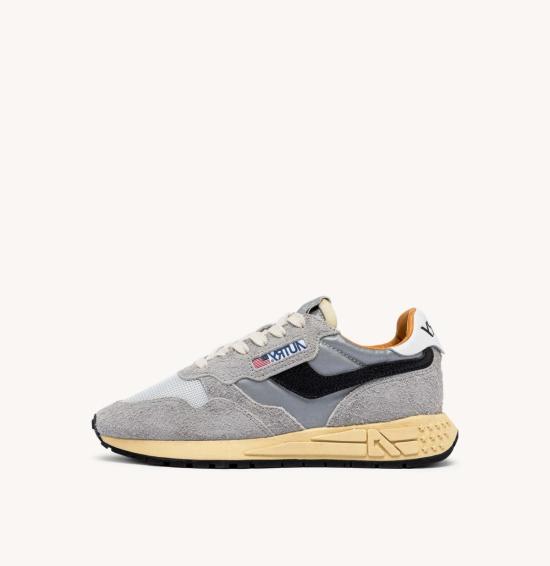  오트리 뮬/슬리퍼 릴윈드 로우  샌드/실버