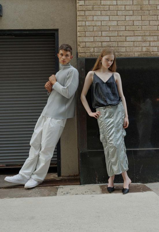  더 엔케이씨 스토어 스트레이트 팬츠 Nkc 카이 팬츠 화이트 - The NKC Store