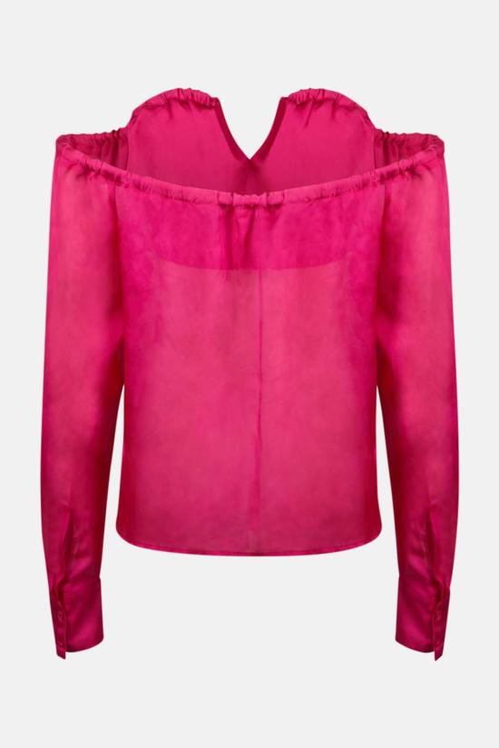  알티에이 블라우스 Rt A 카밀라 탑 푸시아 - RTA