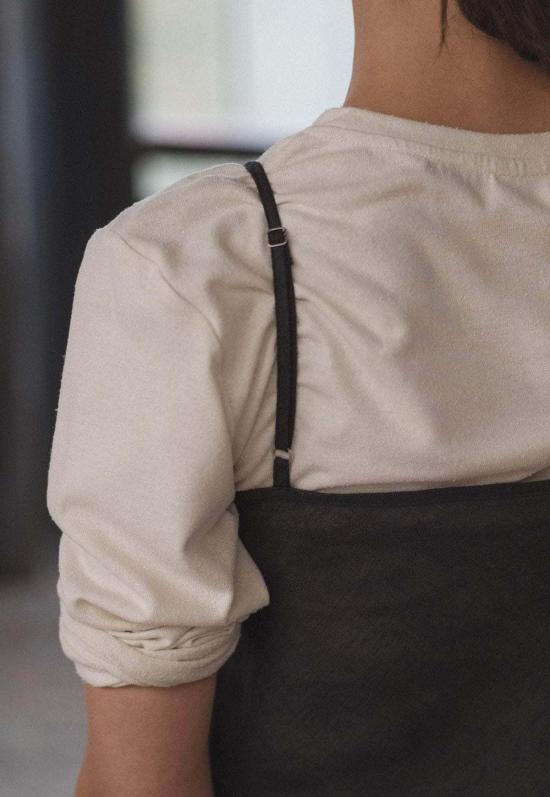  베이스레인지 롱 원피스 Baserange Dydine 드레스 블랙 - BASERANGE