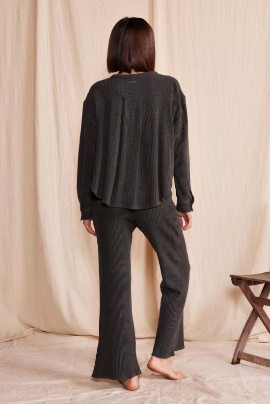  피플 오브 레이저 스트레이트 팬츠 People Of Leisure 로터스 와플 팬츠 - PEOPLE OF LAISURE