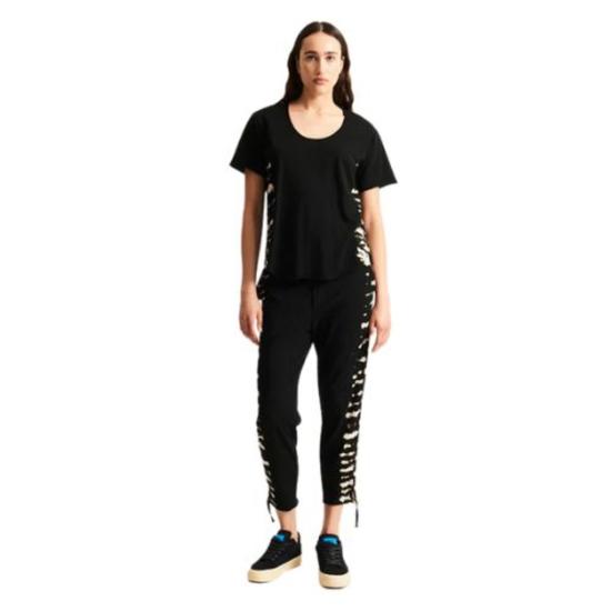  라쿠엘 알레그라 반팔 티셔츠 라켈 알레그라 브램 티 타이거 스트라이프 - RAQUEL ALLEGRA