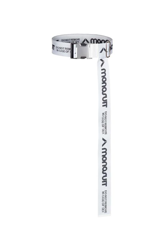  모노수트 레귤러 벨트 모노슈트 모노 화이트