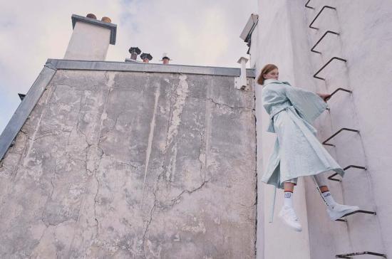  모노수트 트렌치 코트 모노슈트 트렌치 윈드  베이지 - MONOSUIT