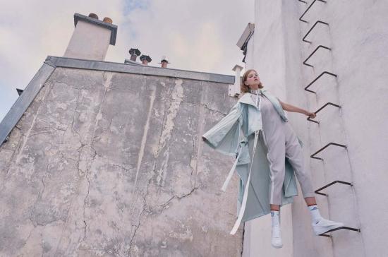  모노수트 트렌치 코트 모노슈트 트렌치 윈드  베이지 - MONOSUIT