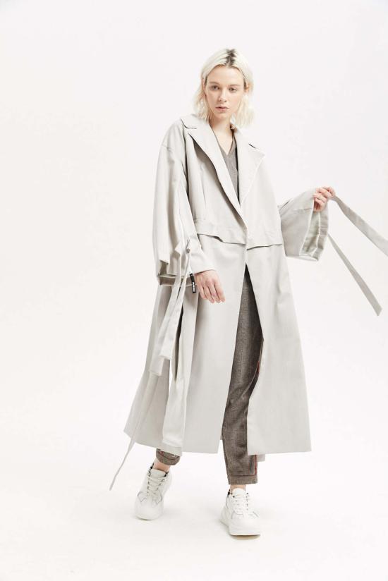  모노수트 트렌치 코트 모노슈트 트렌치 윈드  베이지 - MONOSUIT