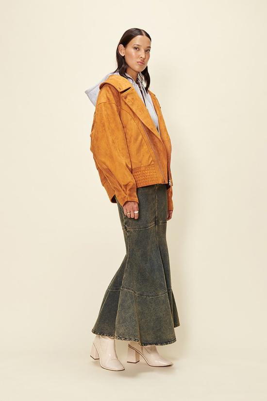  하우스오브써니 봄버 자켓 하우스 오브 서니 더 하이브리드 재킷 토바코 - HOUSE OF SUNNY