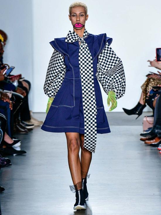  모노수트 가디건 모노슈트 볼레로 슬리브 체크 무늬 - MONOSUIT