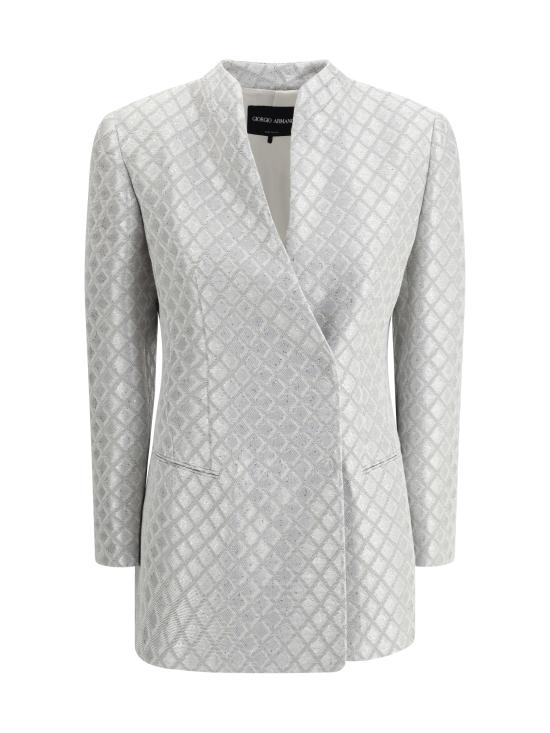 25SS 조르지오 아르마니 수트 자켓 GW000845TE13744 F8078 SILVER