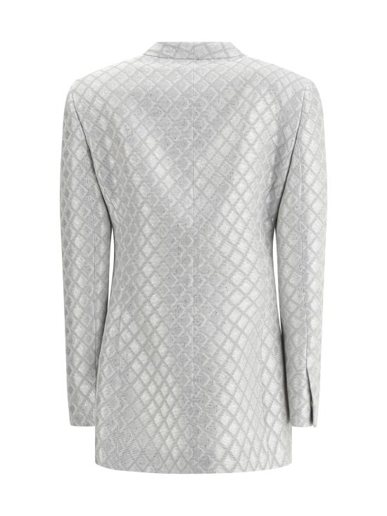 25SS 조르지오 아르마니 수트 자켓 GW000845TE13744 F8078 SILVER - GIORGIO ARMANI