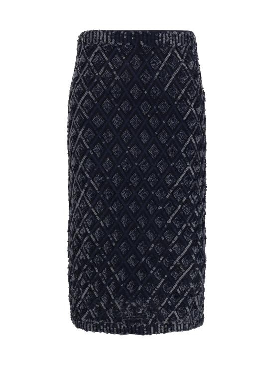 25SS 파로쉬 스커트 D621510 012 BLUE