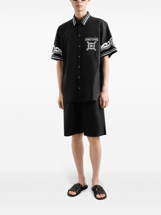 25SS 돌체앤가바나 숏팬츠 GV37ATGI960 N0000 Black - DOLCE & GABBANA