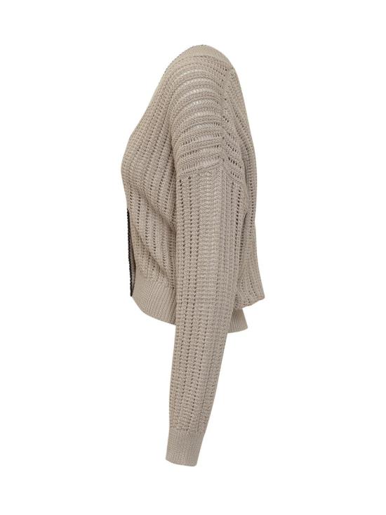 25SS 브루넬로 쿠치넬리 가디건 MSB582016 C9731 Beige - BRUNELLO CUCINELLI