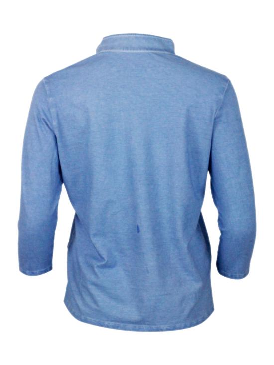 25SS PLOUMANCH 폴로 티셔츠 12W3116 31F VENTO Light Blue - OTHER BRANDS