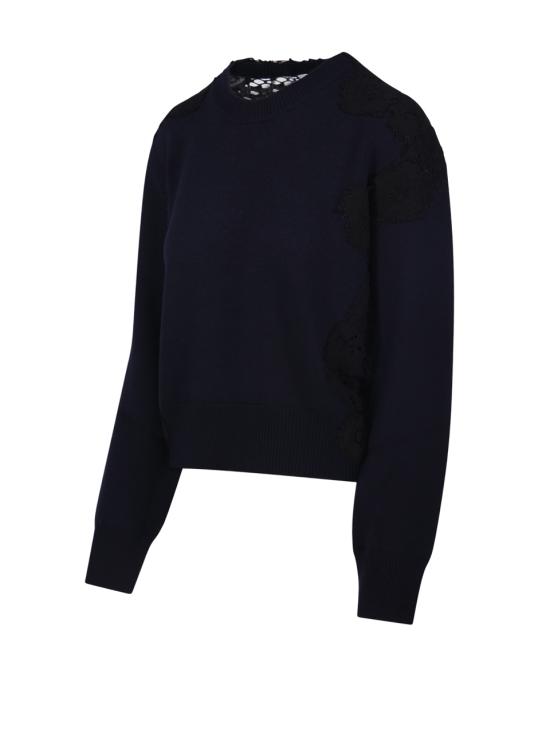 24FW 누드 스웨터 1101W24442 179 BLUE BLACK - NUDE