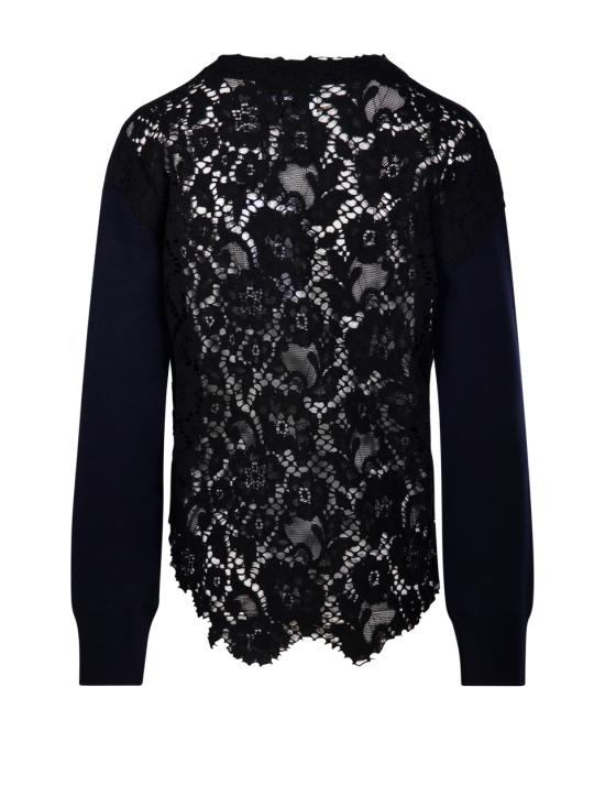 24FW 누드 스웨터 1101W24442 179 BLUE BLACK - NUDE