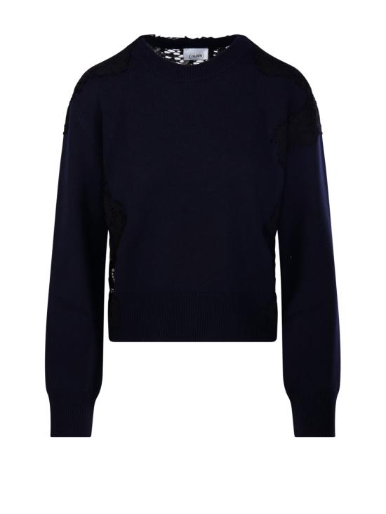 24FW 누드 스웨터 1101W24442 179 BLUE BLACK