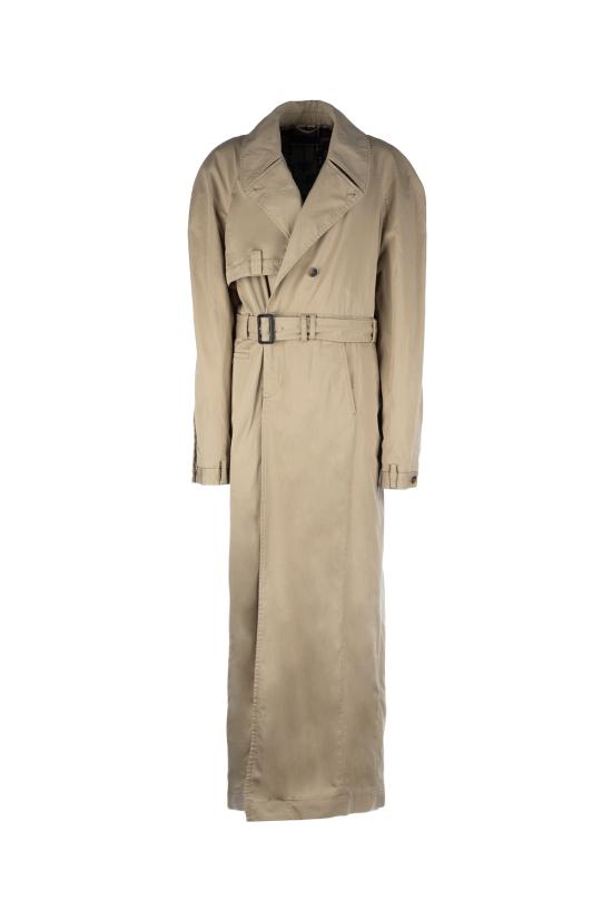  발렌시아가 코트 769011TBP01 9799 DESERT BEIGE