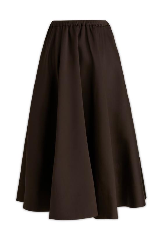  발렌티노 가라바니 스커트 2B0RA9V56D1 E05 Brown - VALENTINO GARAVANI