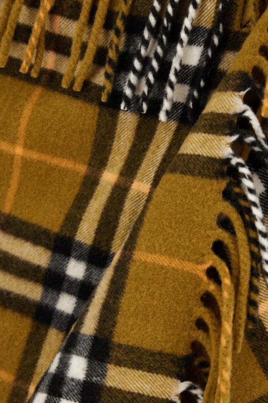 24FW 버버리 체크 울 캐시미어 스카프 스커트  8099716 C1422 OXIDE - BURBERRY